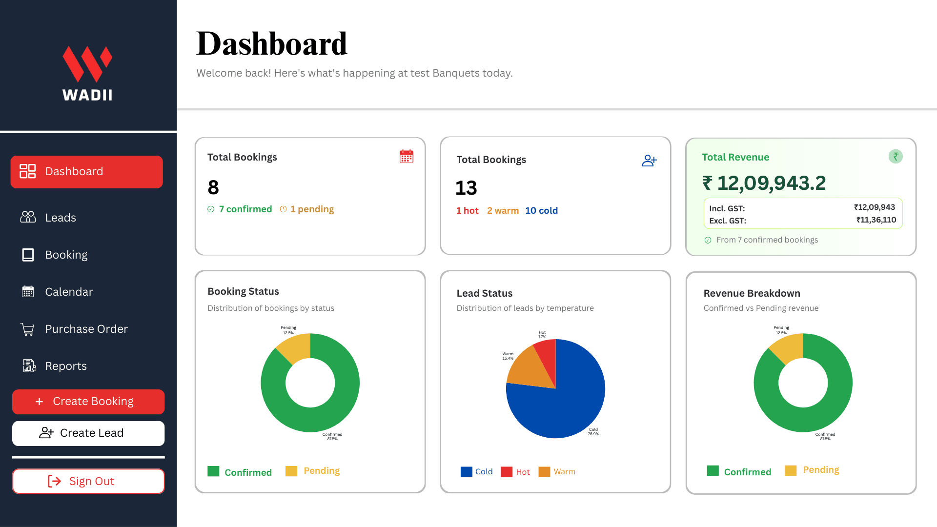 hero dashboard
